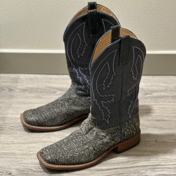 Anderson Bean Gray Elephant Boots - Picture 1 of 6
